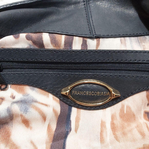 Francesco Biasia black leather purse - Picture 4 of 9